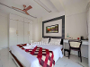 Bedroom three of TrustedStay ISON Height Service Apartment in Lower Parel, Mumbai
